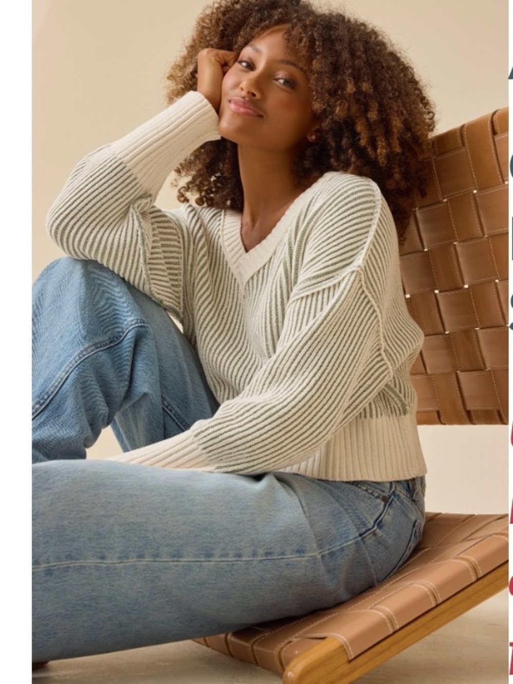 Ophelia Cropped Matte Chenille Sweater